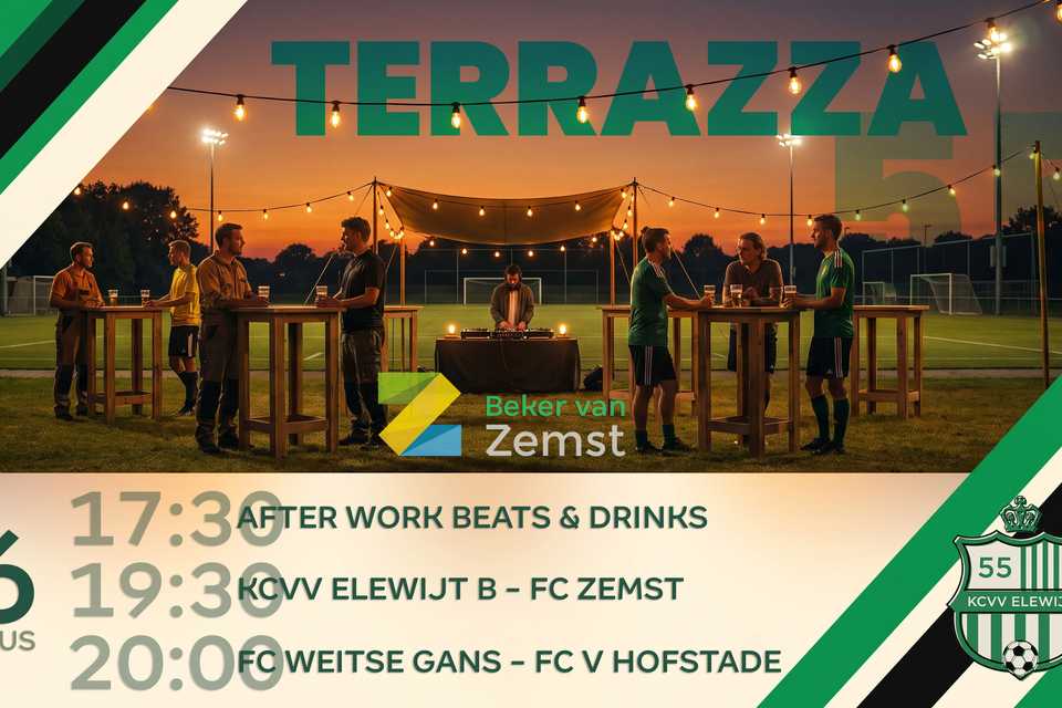 Terrazza 55 + Beker van Zemst