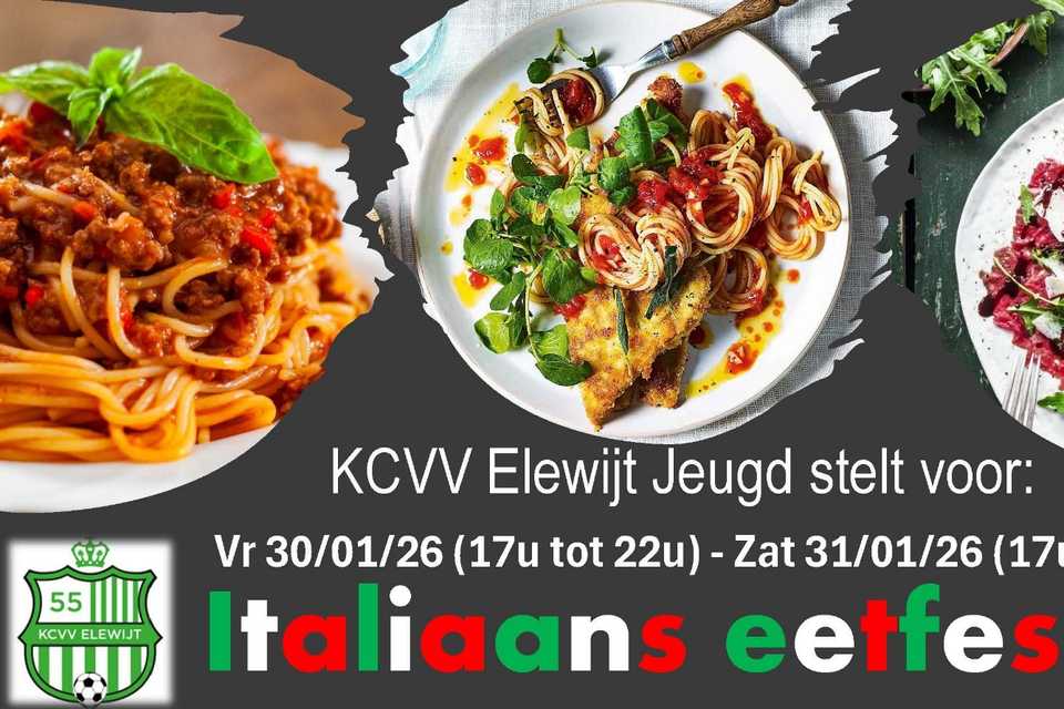 Italiaans eetfestijn tvv buitenlandse jeugdstage